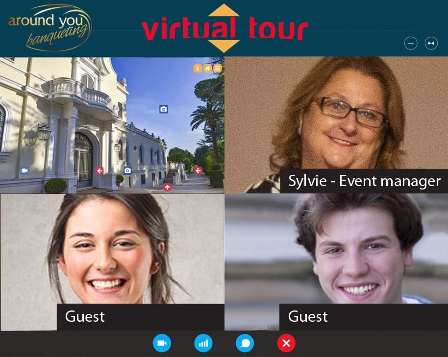 Virtual tour meeting